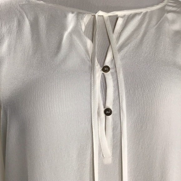 Calypso St Barth, 100% silk chiffon blouse , light and Breezy - Picture 3 of 4